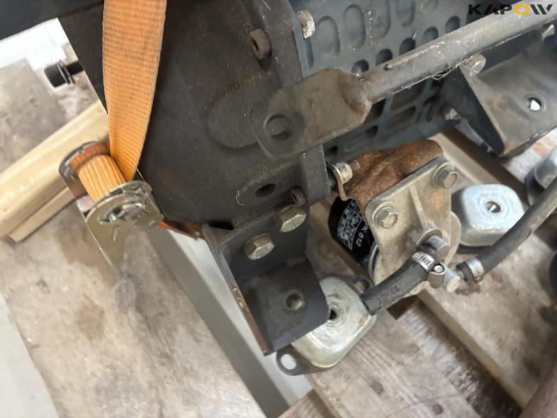 Kubota engine with cooler and exhaust 15
