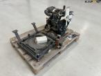 Kubota engine with cooler and exhaust 3