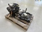 Kubota engine with cooler and exhaust 5