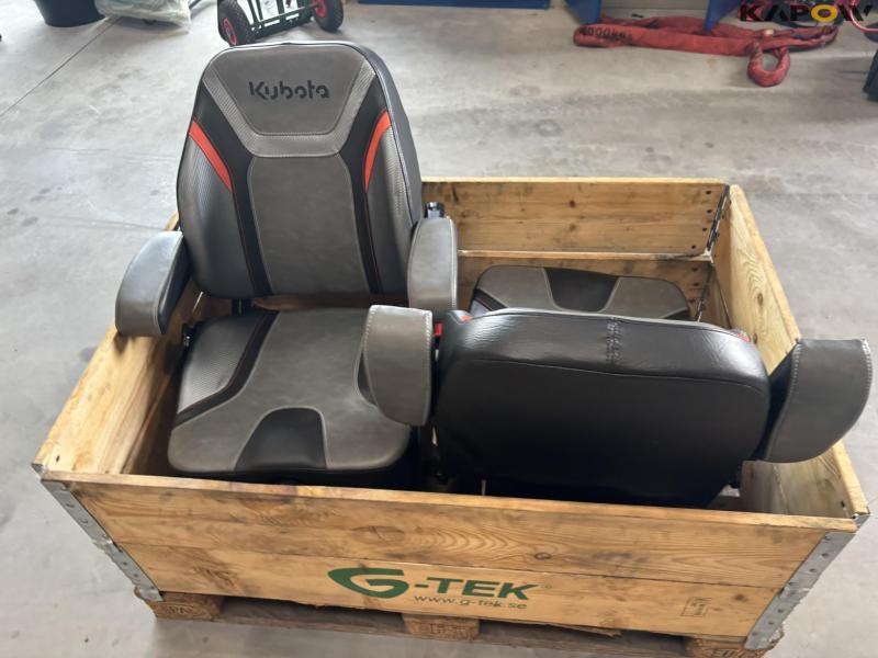 Kubota seats with armrests 2 pieces - new 4
