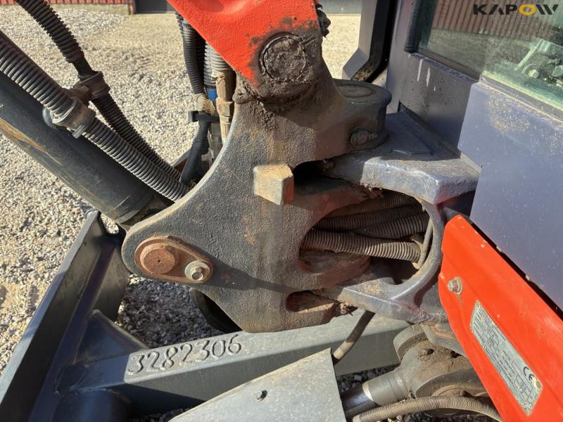 Kubota U27-4 mini excavator with grader bucket 19