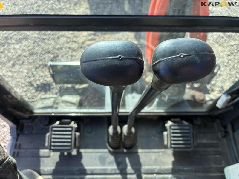 Kubota U27-4 mini excavator with grader bucket 51