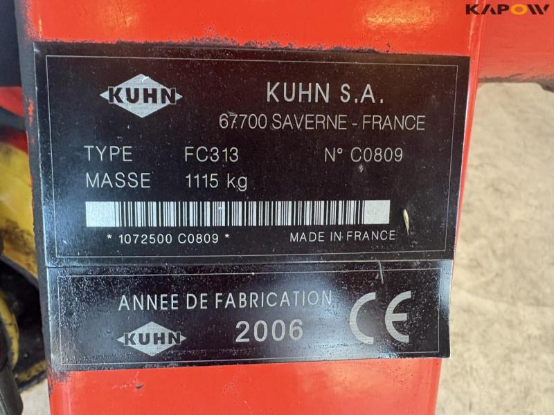 Kuhn FC313 mower 14