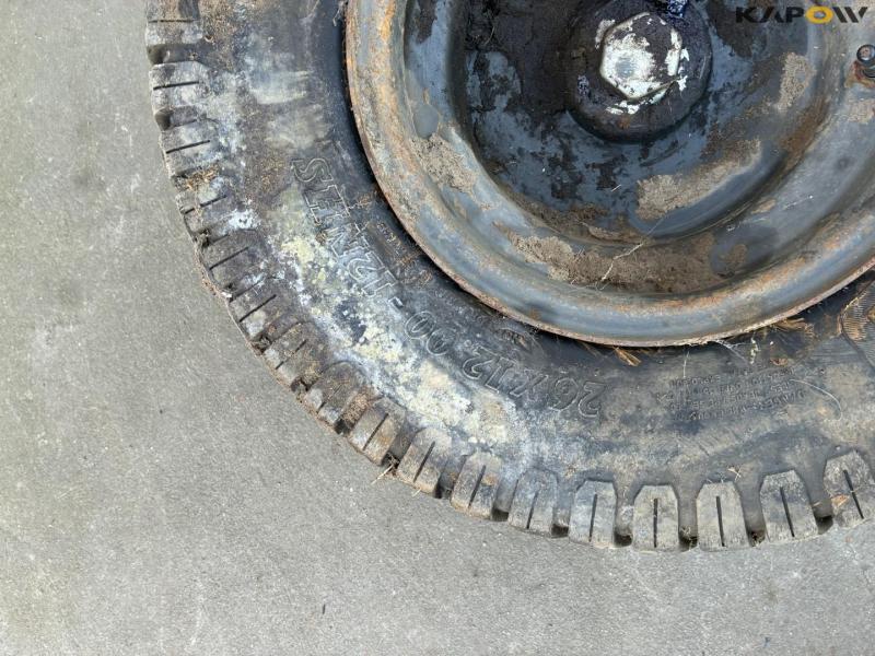 Land wheel for Kuhn plow 10