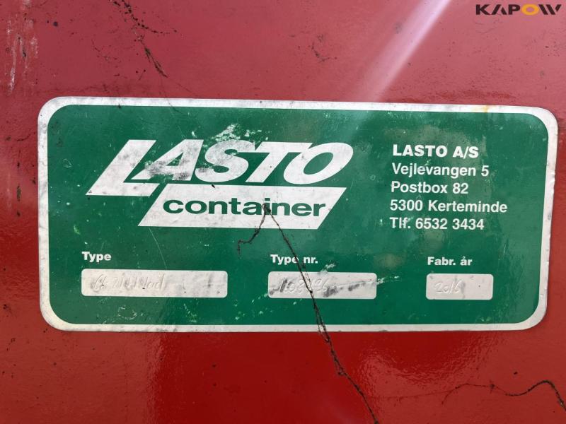 Lasto container with tarpaulin 11