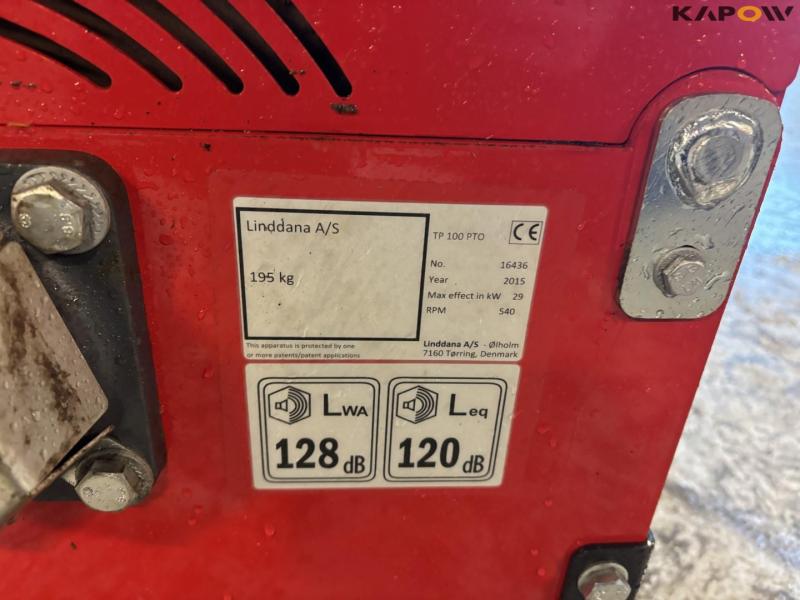 Lindana TP100 wood chipper 19