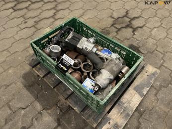 Air impact wrench with sockets