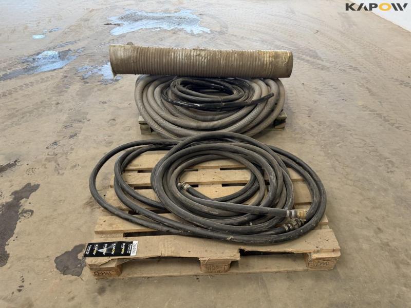 Air hoses and slurry hoses 6