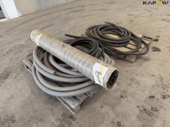 Air hoses and slurry hoses