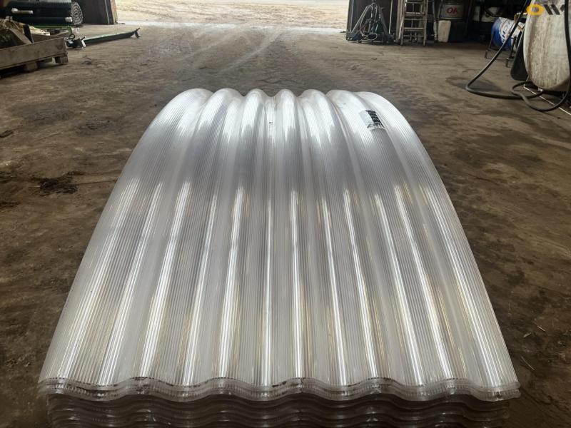 Light plastic roof panels 9