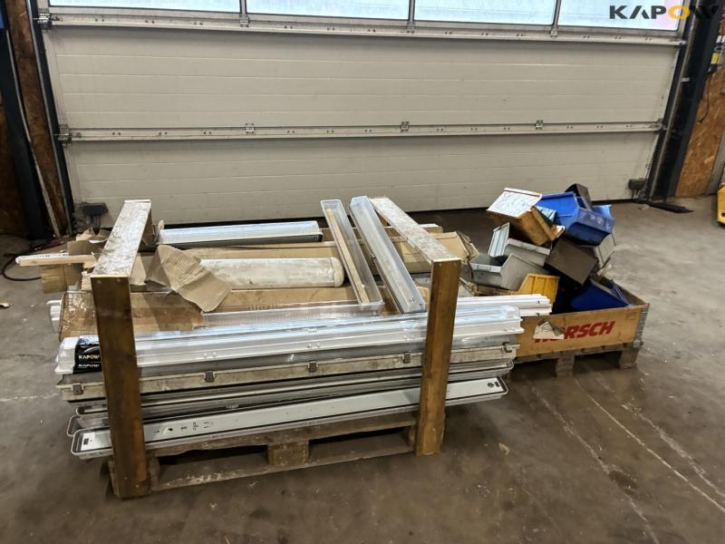 Fluorescent tubes, fixtures and storage boxes 1