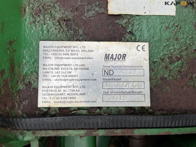 Major TDR 16000 mower 12