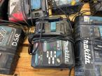 Makita charger and batteries - large lot 8