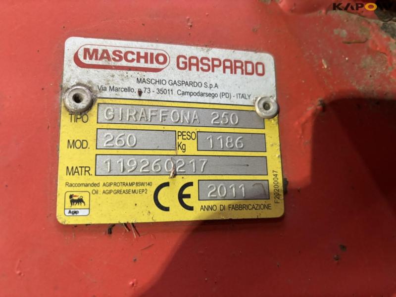 Maschio Giraffona 250 flail mower 34