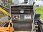 Massey Ferguson 390 tractor with arm mower 17