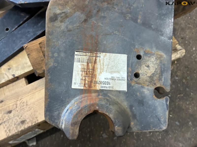 Massey Ferguson 6465/6475/6480 front loader frame 17