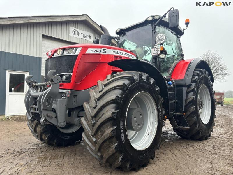 Massey Ferguson 8740S tractor 1