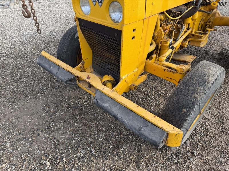 Massey Ferguson tractor with crane 15