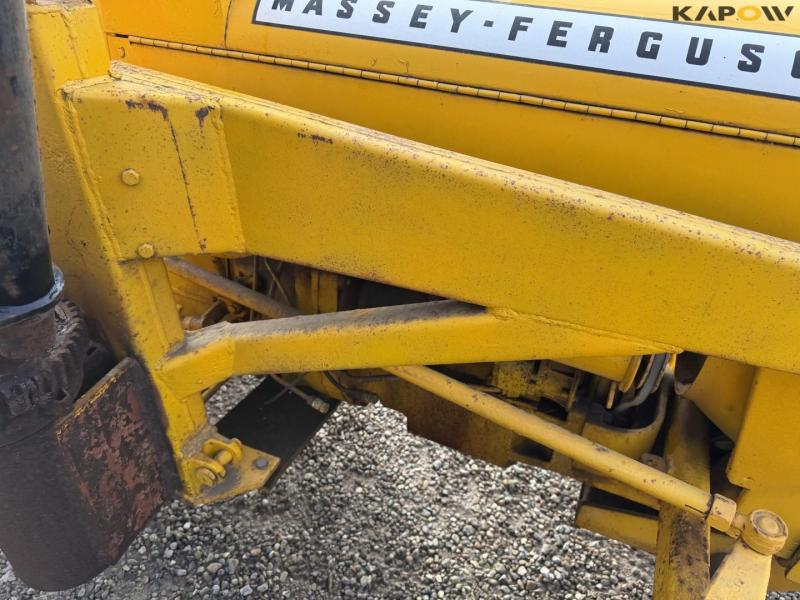Massey Ferguson tractor with crane 18