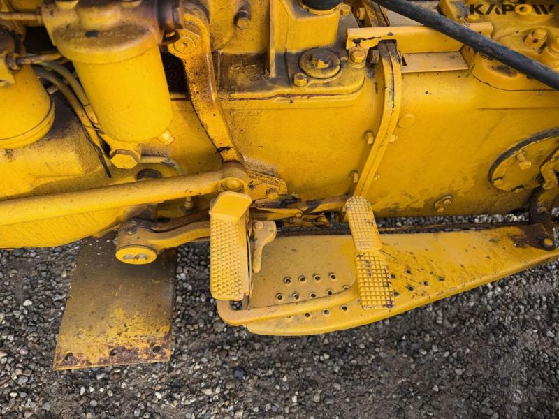 Massey Ferguson tractor with crane 26
