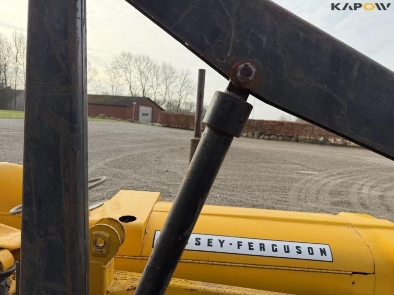 Massey Ferguson tractor with crane 39
