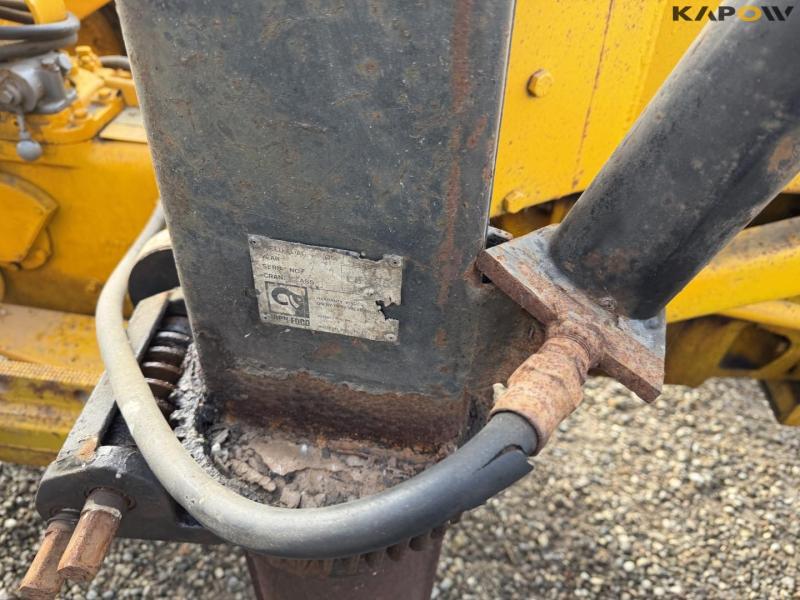 Massey Ferguson tractor with crane 40