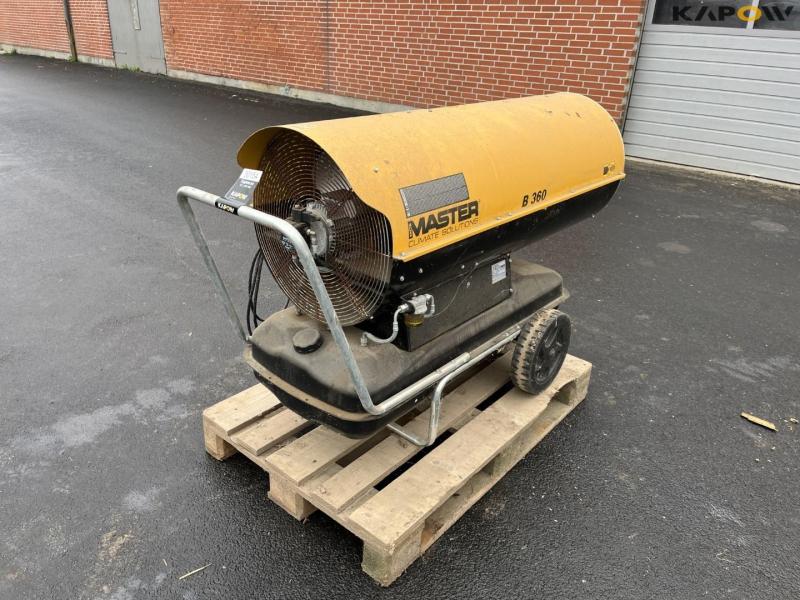 Master B360 oil burner 1