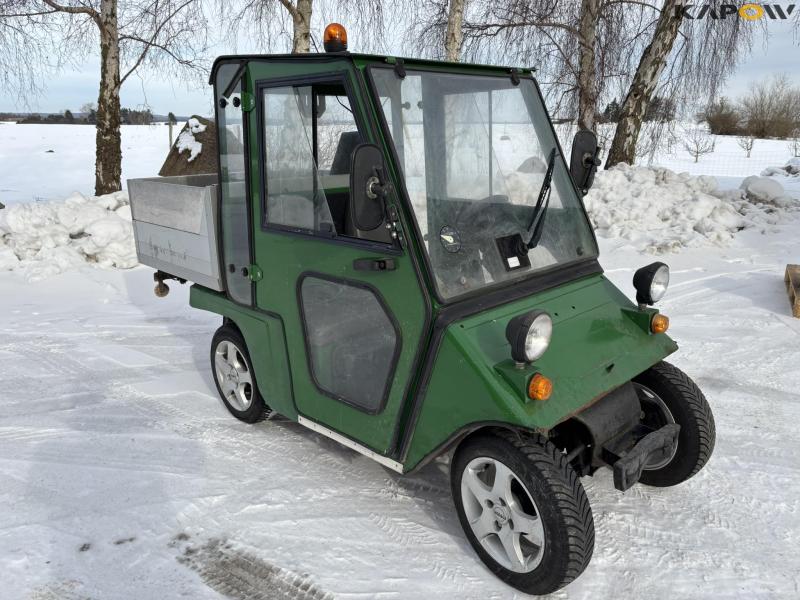 Melex electric car with platform 3