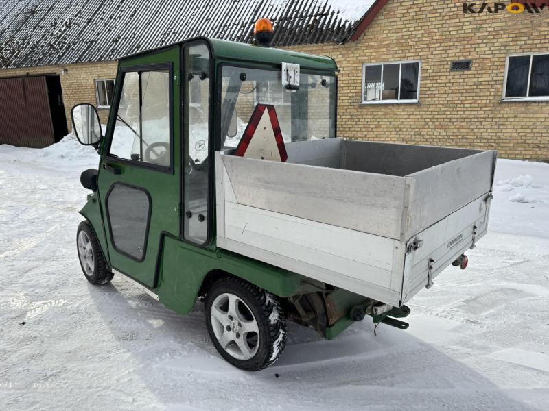 Melex electric car with platform 7