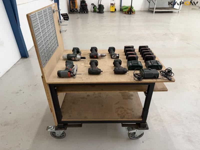 Metabo tool and workshop trolley 4