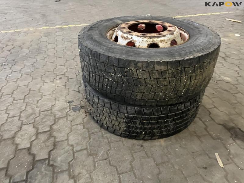 Michelin 315/70-R22.5 complete wheel 7