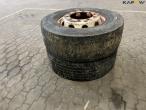 Michelin 315/70-R22.5 complete wheel 6