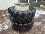 Michelin 540/65-R28 twin wheels 1