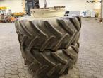 Michelin 650/75-R38 twin wheels 6