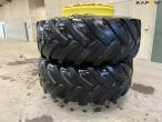 Michelin 710/75-R42 twin wheels 7