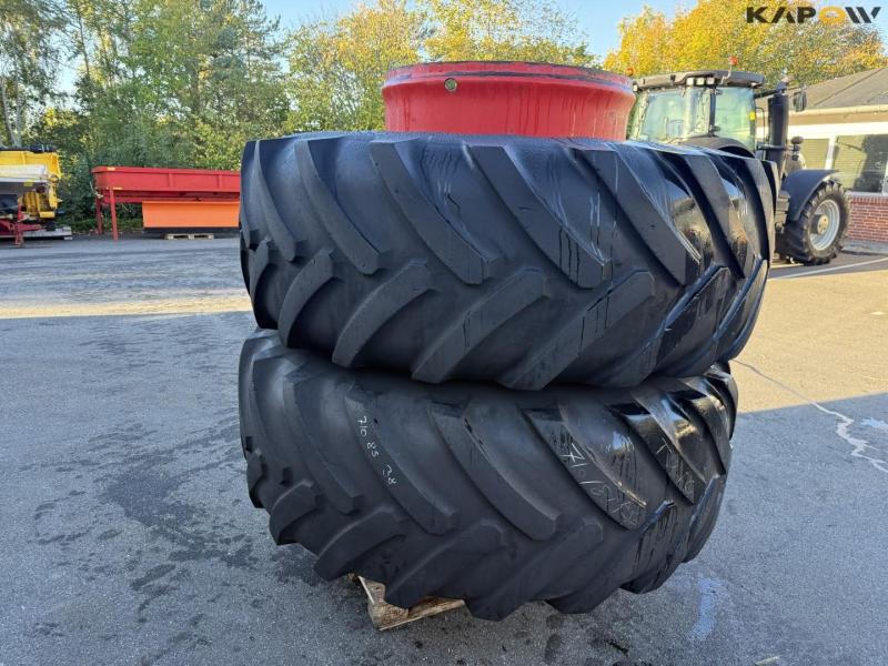 Michelin 710/85-R38 twin wheels 4