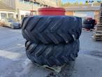 Michelin 710/85-R38 twin wheels 7