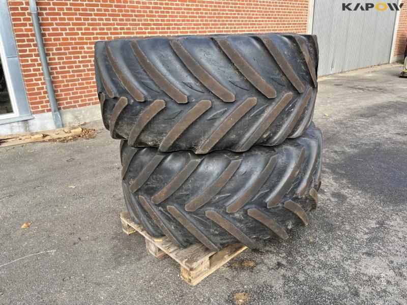 Michelin XeoBib 600/660-R30 complete wheels 3