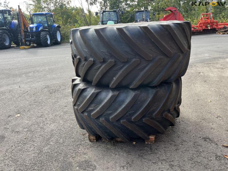Michelin XeoBib 600/660-R30 complete wheels 8