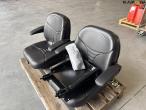 Milsco seat with armrest 2 pcs. and console - new 1