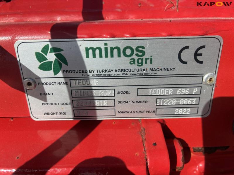 Minos Agri tedder 696 P tedder 16