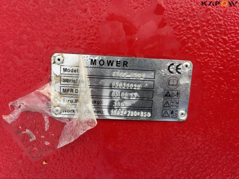 Mower EFGC-175M flail mower 15