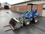 Multione 7.3S skid steer loader with bucket and pallet forks 1