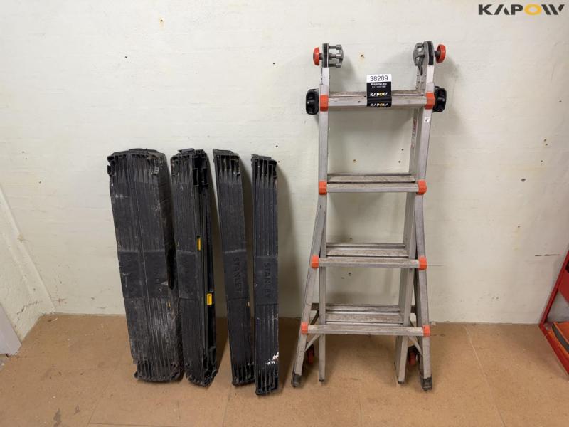 Multi-ladder and folding trestle 2