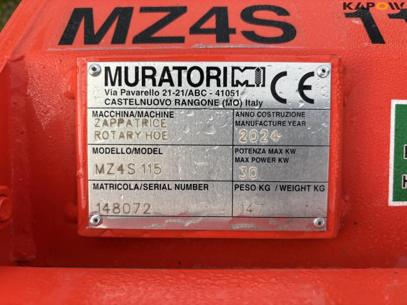 Muratori MZ4S 115 milling machine - Demo 16