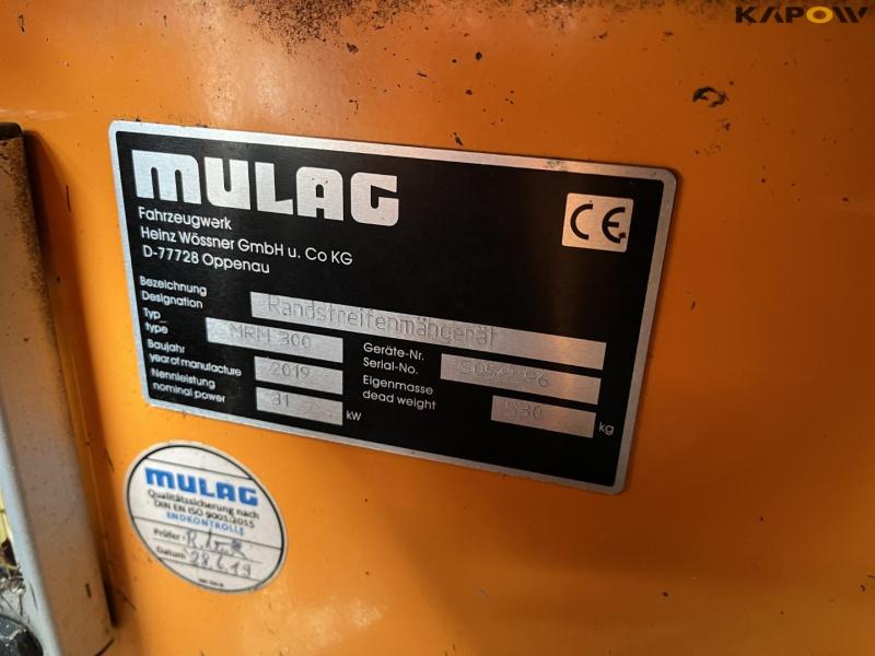 New Holland T6.150 tractor with Mulac arm mower 56