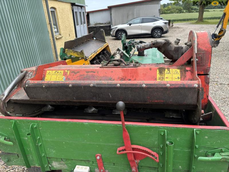New Holland TS 115 with Bomford arm mower 91
