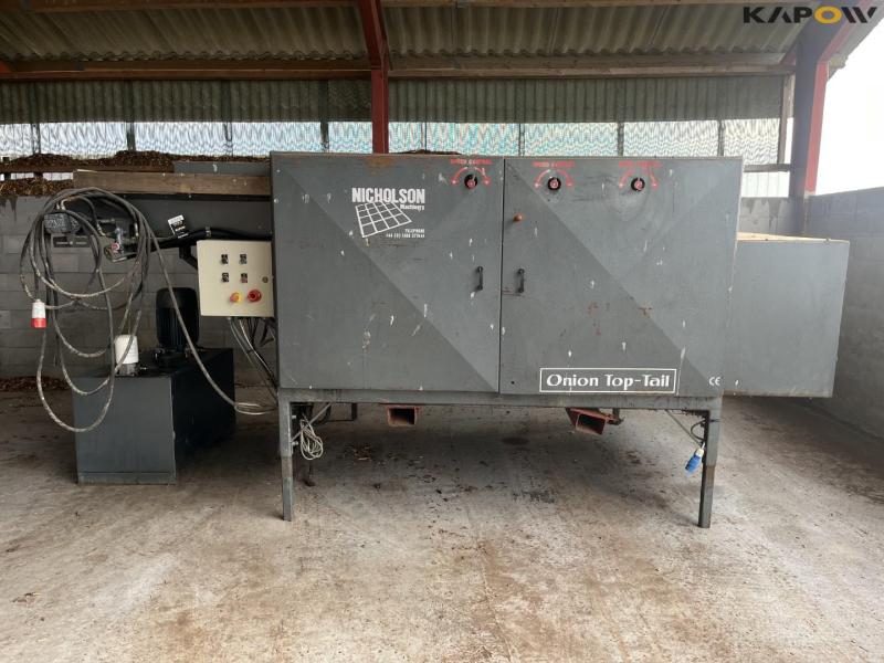 Nicholson TT 1800 onion Top-Tailer 7