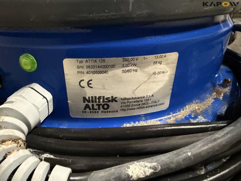 Nilfisk Attix 125 vacuum cleaner 15