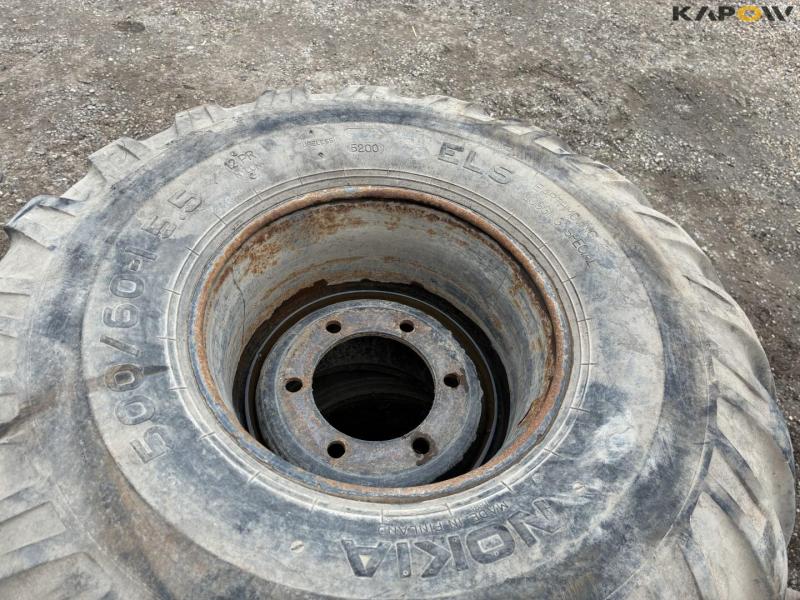 Nokia 500/60-15.5 complete wheel - 4 pcs. 15
